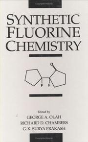 Cover of: Synthetic fluorine chemistry