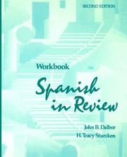 Cover of: Workbook to accompany Spanish in review