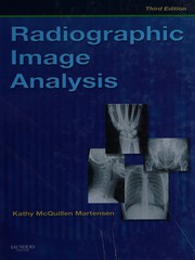 Cover of: Radiographic image analysis