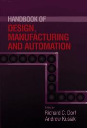 Cover of: Handbook of design, manufacturing, and automation