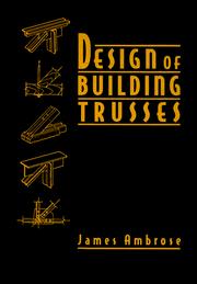 Cover of: Design of building trusses