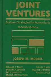 Cover of: Joint ventures by Joseph M. Morris