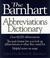 Cover of: The Barnhart abbreviations dictionary