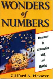 Cover of: Wonders of Numbers: Adventures in Math, Mind, and Meaning