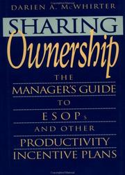 Cover of: Sharing ownership by Darien A. McWhirter