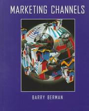 Cover of: Marketing channels