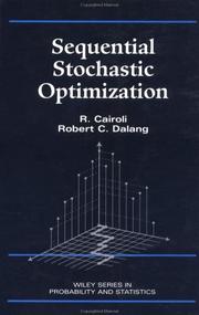 Sequential stochastic optimization by R. Cairoli
