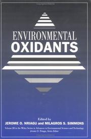 Environmental oxidants by Jerome O. Nriagu