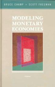 Modeling monetary economies by Bruce Champ