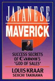 Cover of: Japanese maverick by Louis Kraar