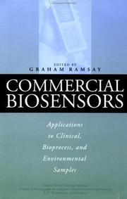 Cover of: Commercial biosensors: applications to clinical, bioprocess, and environmental samples