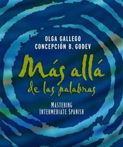 Cover of: Más allá de las palabras: Mastering Intermediate Spanish, Student Text & CD