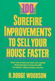 Cover of: 100 surefire improvements to sell your house faster