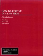 Cover of: How to survive in a law firm | Nancy Pulsifer