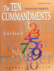 Cover of: The Ten commandments: an expository sermon series