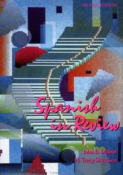 Cover of: Spanish in review by John B. Dalbor