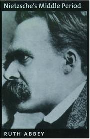Cover of: Nietzsche's Middle Period