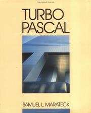 Cover of: Turbo Pascal | Samuel L. Marateck