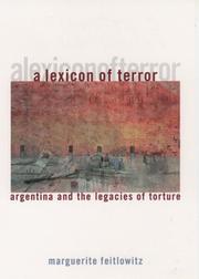 Cover of: A Lexicon of Terror by Marguerite Feitlowitz