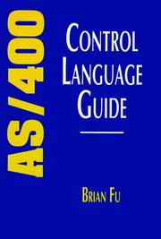 Cover of: AS/400 Control Language guide