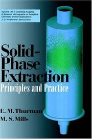Cover of: Solid-phase extraction: principles and practice
