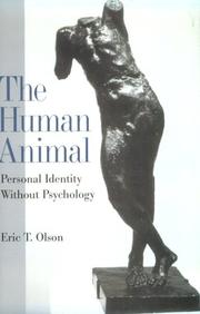Cover of: The Human Animal by Eric T. Olson
