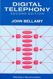 Digital telephony by Bellamy, John