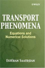 Cover of: Transport phenomena