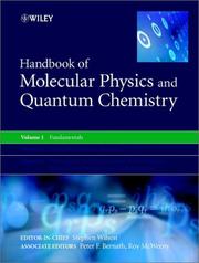 Cover of: Handbook of Molecular Physics and Quantum Chemistry by 