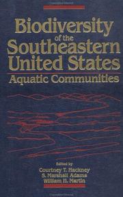 Biodiversity of the southeastern United States by William H. Martin