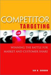 Cover of: Competitor targeting by Gordon, Ian.