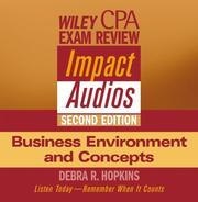 Cover of: Wiley CPA Examination Review Impact Audios, 2nd Edition Business Environment and Concepts Set (CPA Examination Review Impact Audios)
