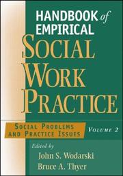Cover of: Handbook of Empirical Social Work Practice, Social Problems and Practice Issues