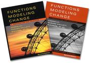 Cover of: Functions Modeling Change: A Preparation for Calculus, Textbook and Student Solutions, 2nd Edition