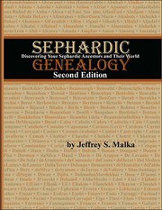 Cover of: Sephardic genealogy by Jeffrey S. Malka