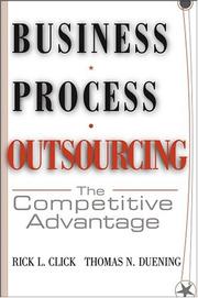 Cover of: Business Process Outsourcing: The Competitive Advantage