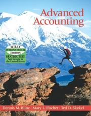 Cover of: Advanced accounting | Dennis M. Bline