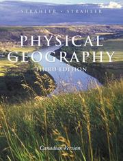 Cover of: Physical Geography by Alan H. Strahler, Alan Strahler, Arthur Strahler, Alan H. Strahler