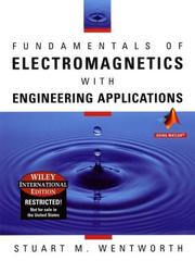 Cover of: Engineering Electromagnetics with Applications