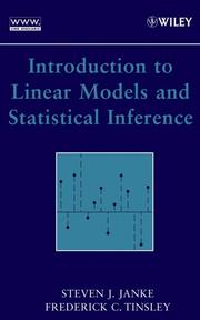 Cover of: Introduction to Linear Models and Statistical Inference