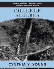 Cover of: College Algebra, Student Solutions Manual