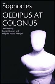 Cover of: Oedipus at Colonus by Sophocles