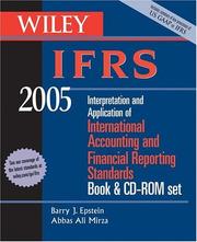 Cover of: Wiley IFRS 2005, Book and CD-Rom: Interpretation and Application of International Accounting and Financial Reporting Standards