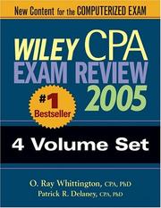 Cover of: Wiley CPA Examination Review 2005, 4-Volume SET (Wiley Cpa Examination Review (4 Vol Set))