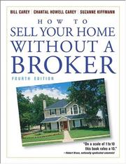Cover of: How to Sell Your Home Without a Broker