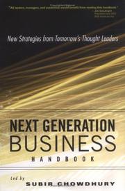 Cover of: Next generation business handbook