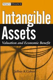 Cover of: Intangible Assets: Valuation and Economic Benefit