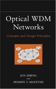 Cover of: Optical WDM networks: concepts and design principles