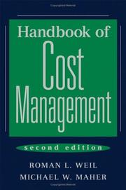 Cover of: Handbook of Cost Management