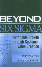 Cover of: Beyond six sigma by Gary Plaster